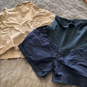 Maternity shorts